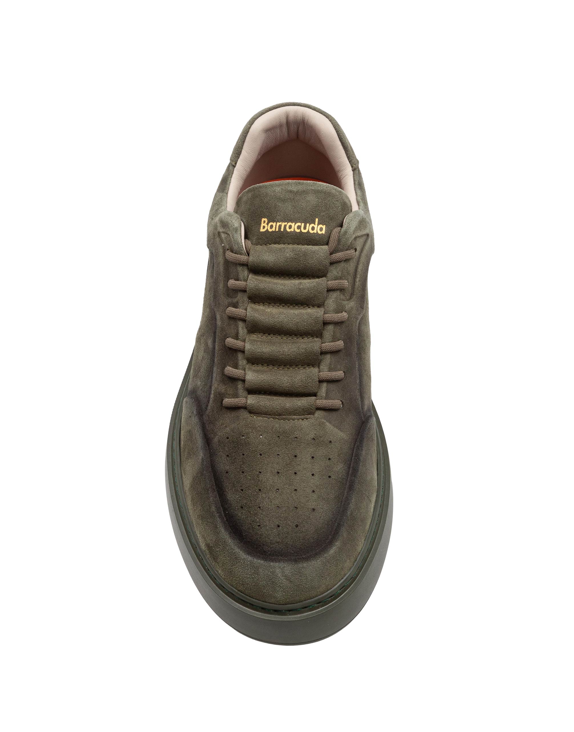 BARRACUDA PHOENIX SNEAKERS IN GREEN SUEDE