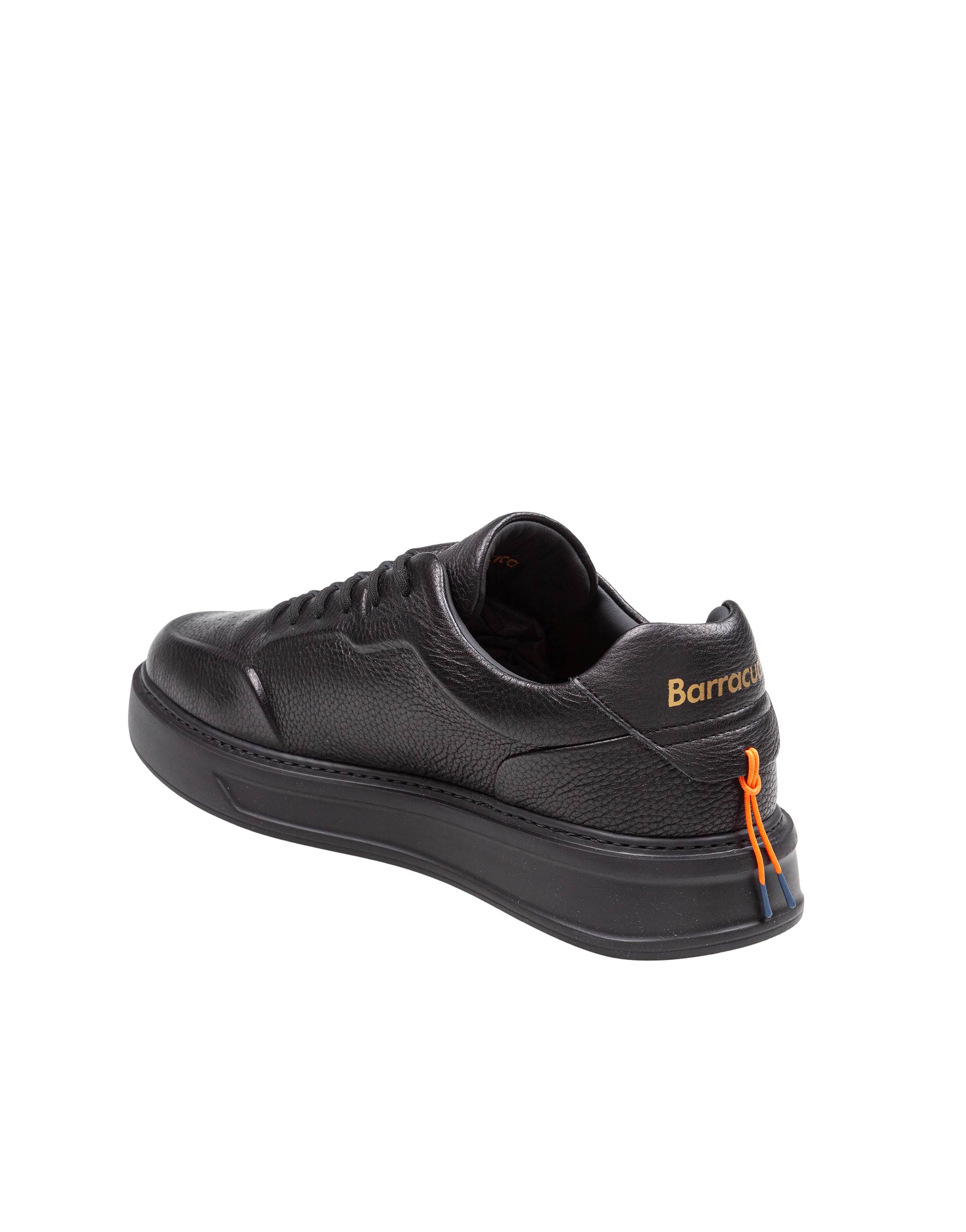 BARRACUDA SNEAKERS PHOENIX IN PELLE NERA