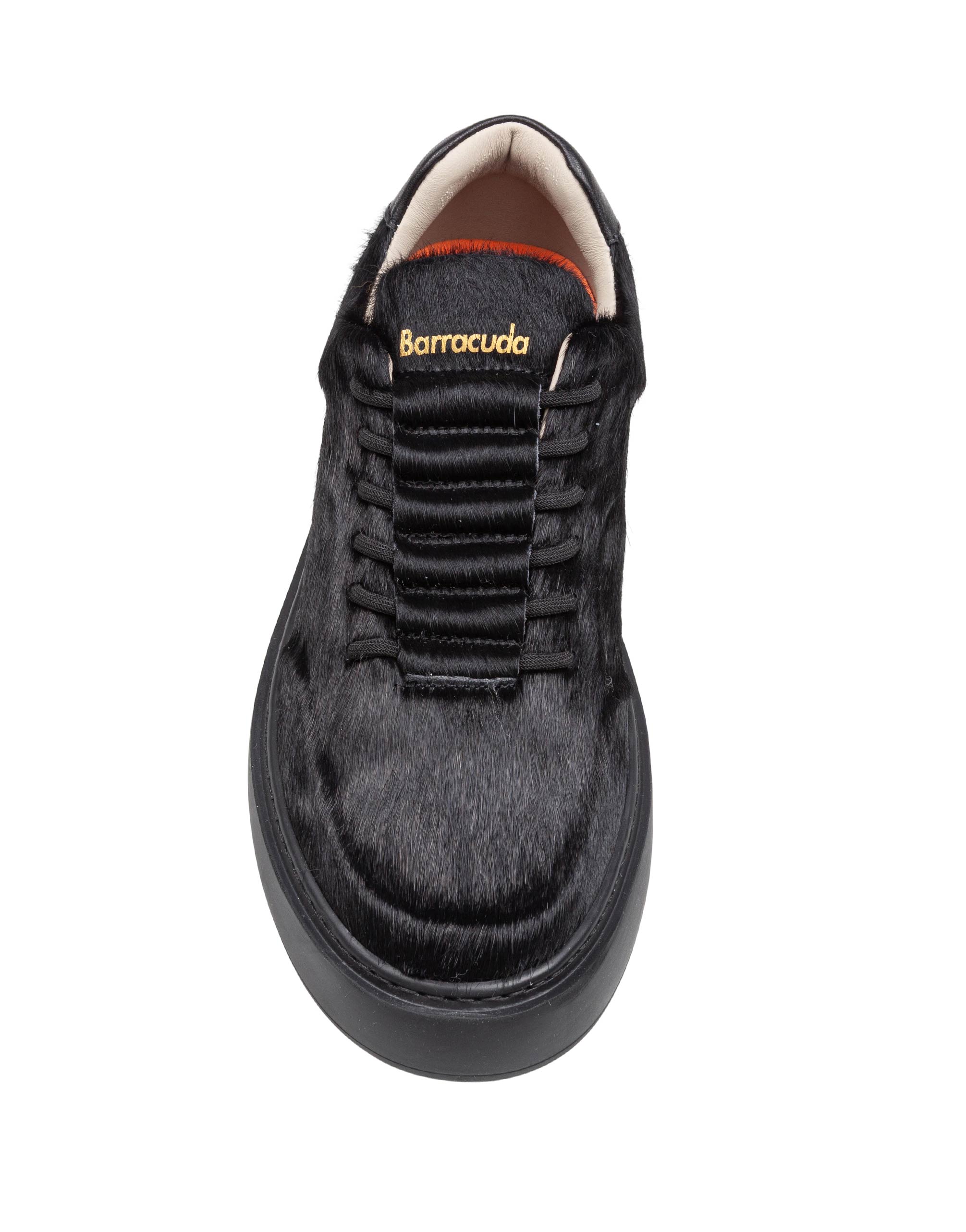 BARRACUDA SNEAKERS PHOENIX IN CAVALLINO NERO