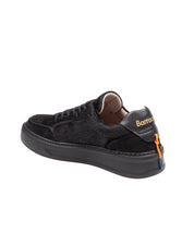 BARRACUDA SNEAKERS PHOENIX IN CAVALLINO NERO