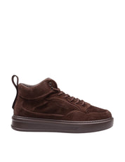 BARRACUDA SNEAKERS MID PHOENIX IN BROWN SUEDE
