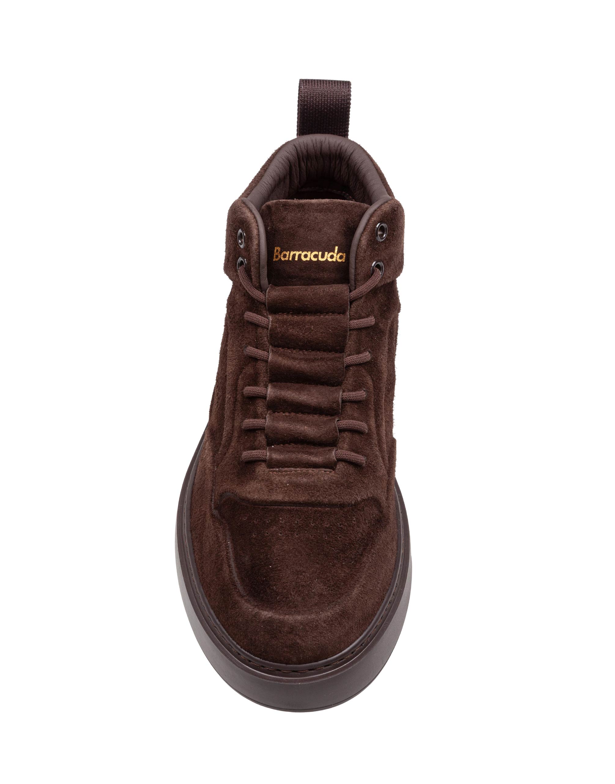 BARRACUDA SNEAKERS MID PHOENIX IN BROWN SUEDE