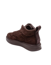 BARRACUDA SNEAKERS MID PHOENIX IN BROWN SUEDE