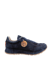BARRACUDA SNEAKERS REACT IN SUEDE COLORE BLU