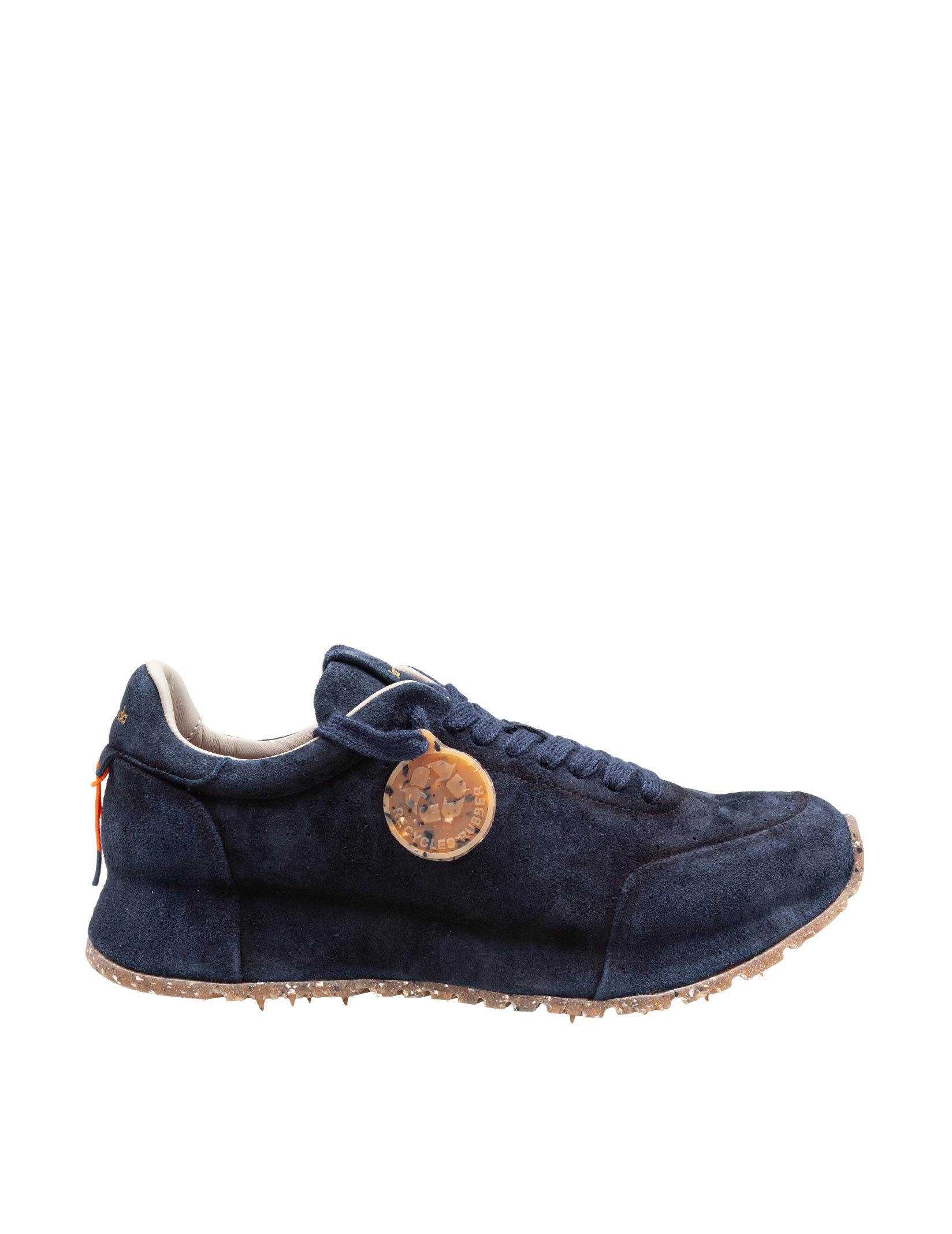 BARRACUDA SNEAKERS REACT IN SUEDE COLORE BLU