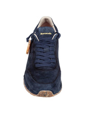 BARRACUDA SNEAKERS REACT IN SUEDE COLORE BLU