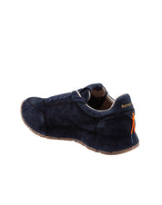 BARRACUDA SNEAKERS REACT IN SUEDE COLORE BLU