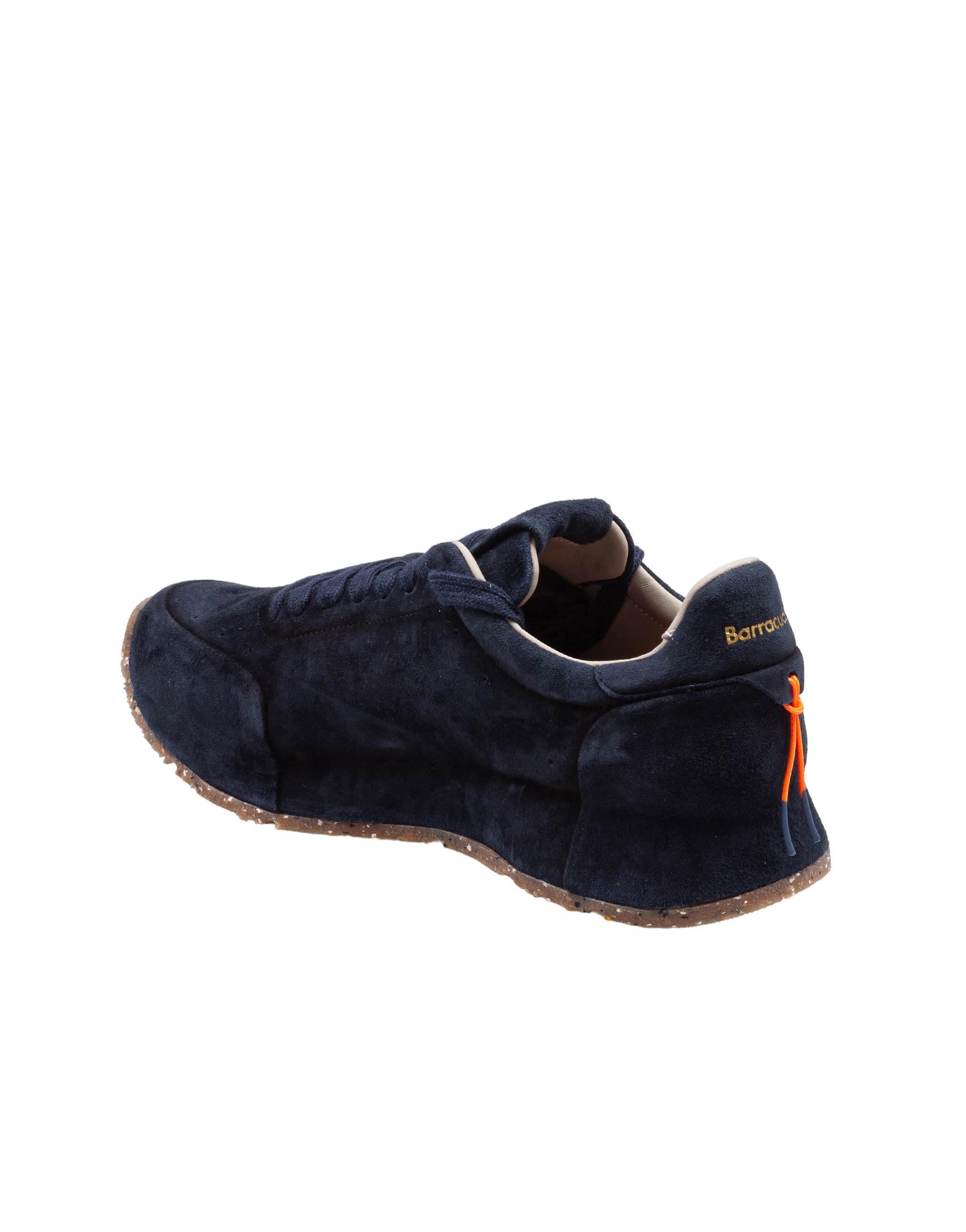 BARRACUDA SNEAKERS REACT IN SUEDE COLORE BLU