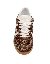 PREMIATA BONNIE SNEAKERS IN LEOPARD PRINT PONY HAIR