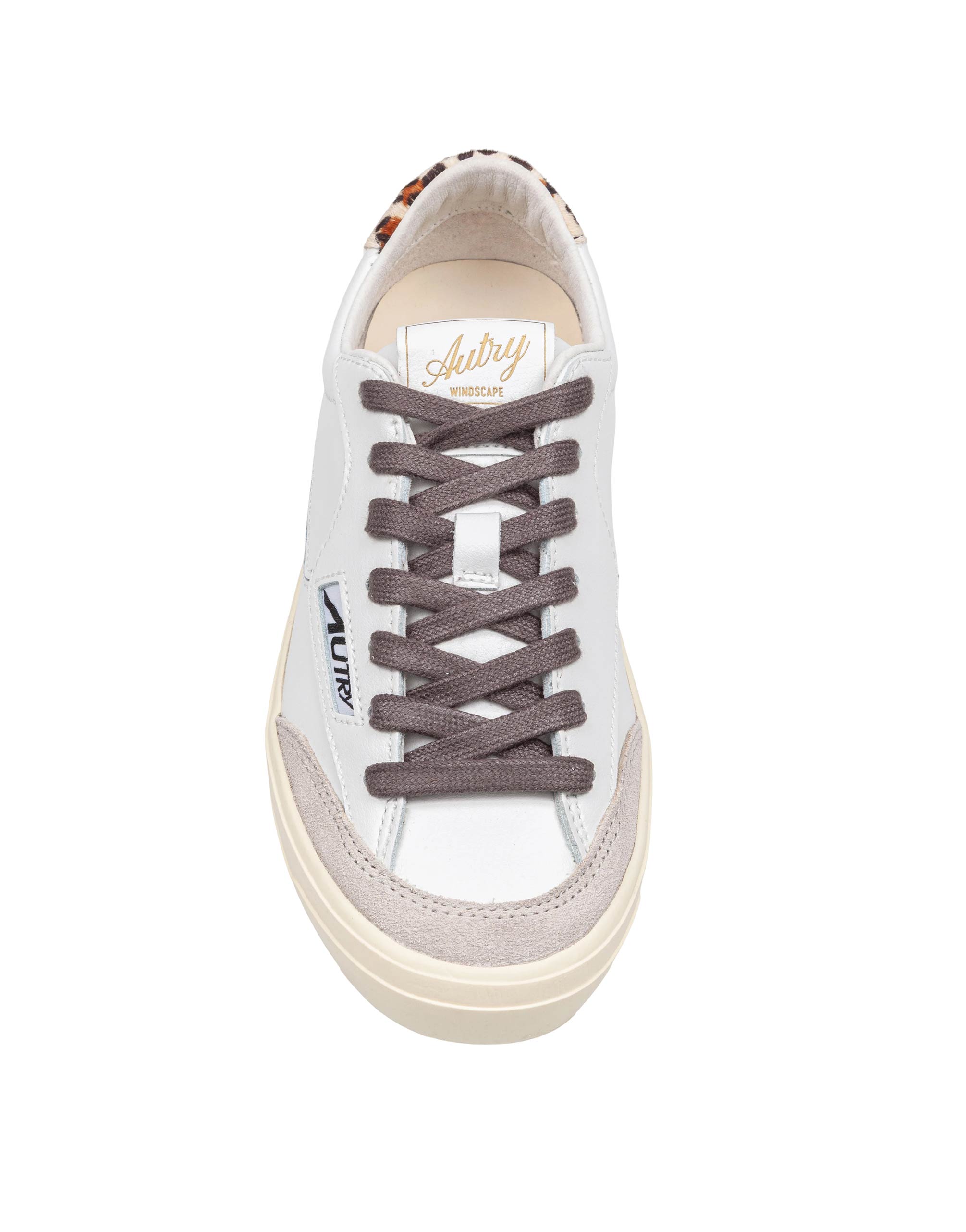 AUTRY SNEAKERS WINDSCAPE IN PELLE INSERTO IN CAVALLINO