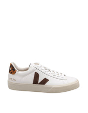 VEJA CAMPO CHROMEFREE COLORE BIANCO/CAMEL
