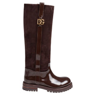 DOLCE & GABBANA STIVALE SUEDE