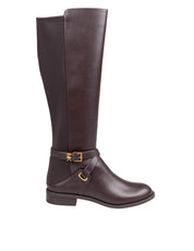 MICHAEL KORS RACHEL FLAT BOOT CHOCOLATE