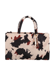 LA MILANESA MICHELA ANIMALIER HANDBAG