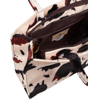 LA MILANESA MICHELA ANIMALIER HANDBAG