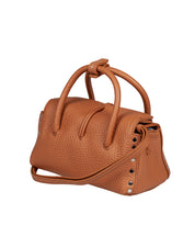 ZANELLATO BORSA A MANO DOTTA BABY IN PELLE COLORE CUOIO