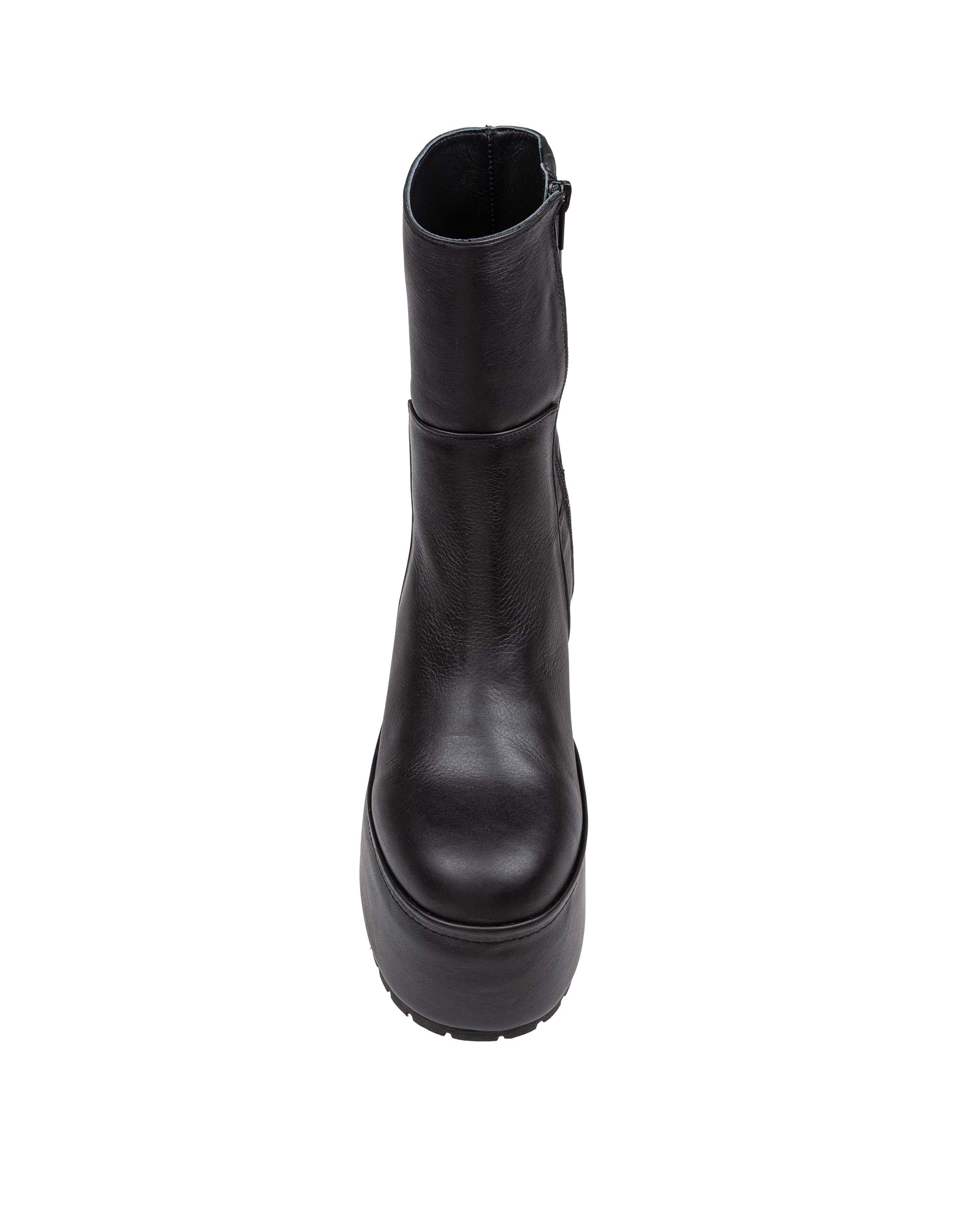 PALOMA BARCELO' STIVALETTO BARTA IN NAPPA NERO