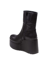 PALOMA BARCELO' STIVALETTO BARTA IN NAPPA NERO