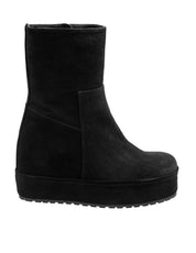 PALOMA BARCELO' TRONCHETTO DISA TRACK SUEDE' COLORE NERO