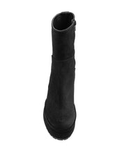 PALOMA BARCELO' TRONCHETTO DISA TRACK SUEDE' COLORE NERO