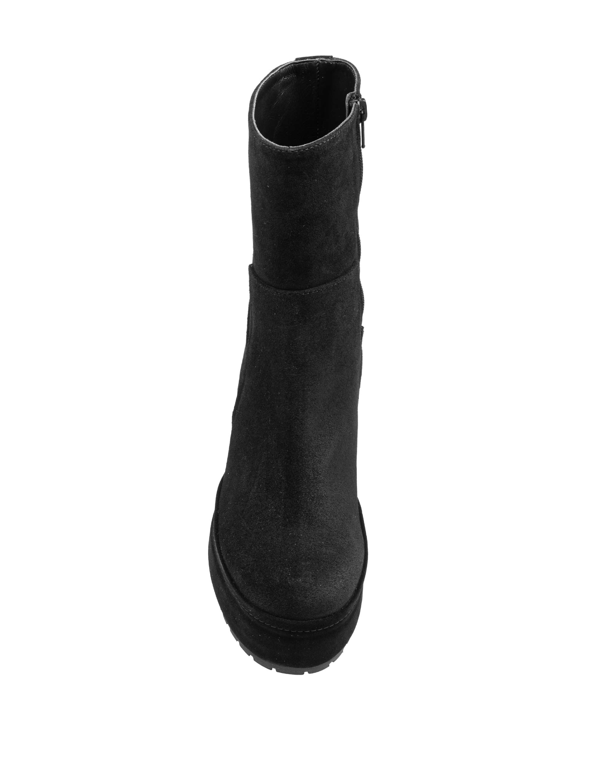 PALOMA BARCELO' TRONCHETTO DISA TRACK SUEDE' COLORE NERO