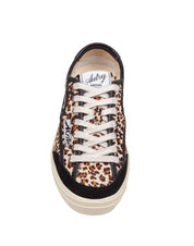 AUTRY WINDSCAPE SNEAKERS IN ANIMAL PRINT FABRIC