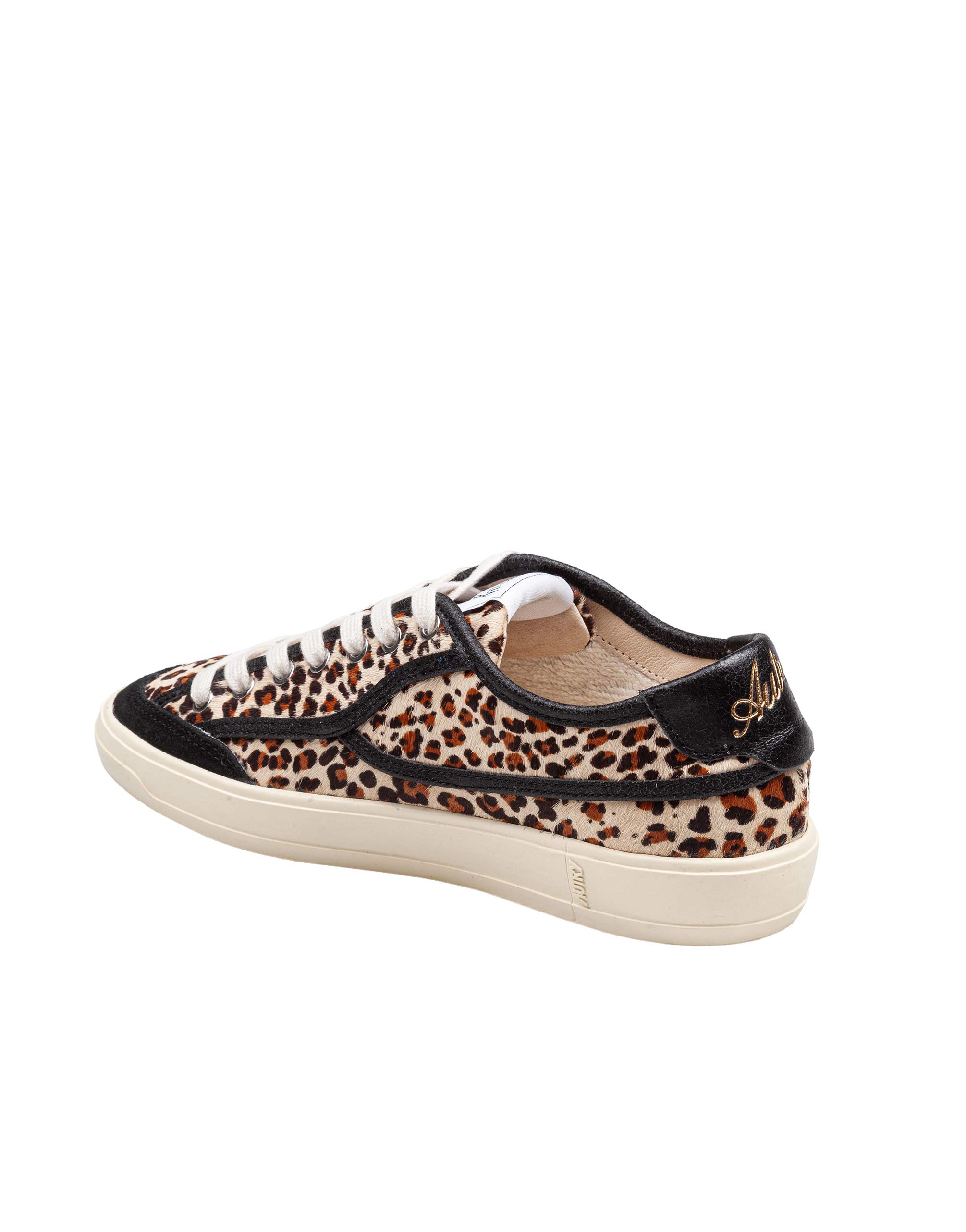 AUTRY WINDSCAPE SNEAKERS IN ANIMAL PRINT FABRIC