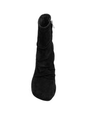 ASH ESTELLE BLACK SUEDE ANKLE BOOTS