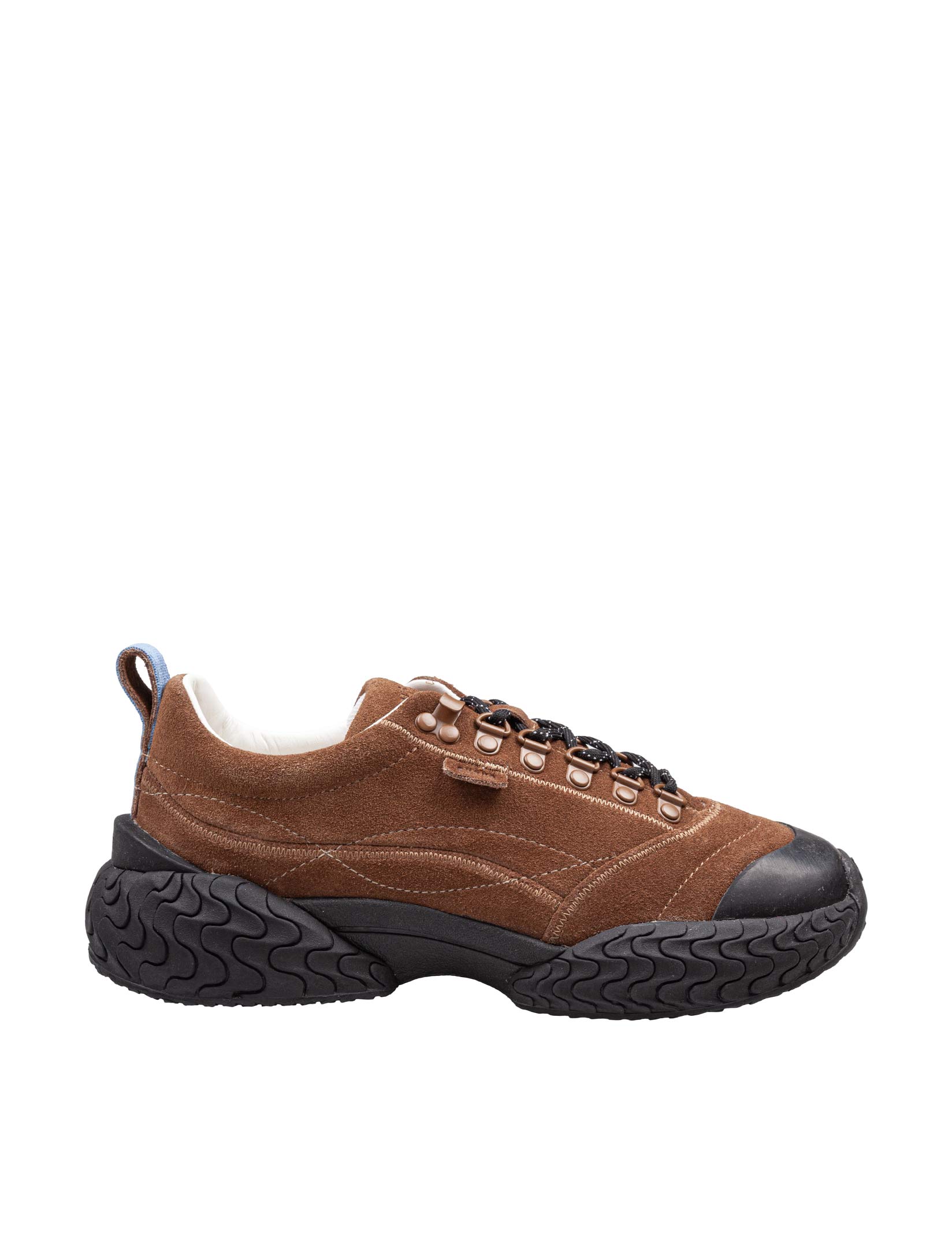 GHOUD TYRE SNEAKERS IN CUOIO SUEDE