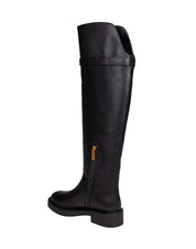 MICHAEL KORS STIVALE HAMILTON IN PELLE COLORE NERO