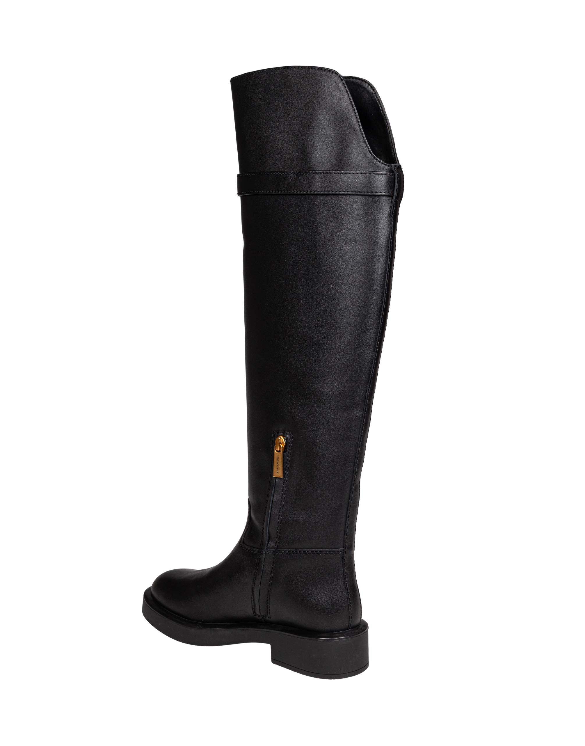 MICHAEL KORS STIVALE HAMILTON IN PELLE COLORE NERO