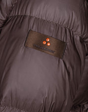 PEUTEREY VERTIS SHORT DOWN JACKET IN FAUX FUR