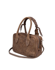 GOLDEN GOOSE BORSA VITA BAG IN SUEDE COLORE VERDE MILITARE
