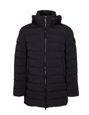 PEUTEREY NIGEL BLACK NYLON DOWN JACKET