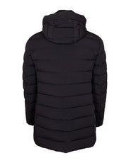 PEUTEREY NIGEL BLACK NYLON DOWN JACKET