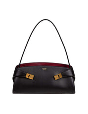 FERRAGAMO BORSA A SPALLA HUG IN PELLE