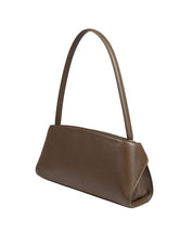 FERRAGAMO BORSA A SPALLA HUG IN PELLE OLIVA