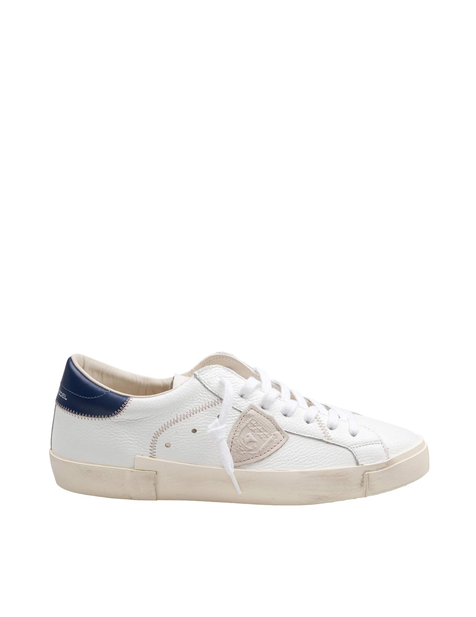 PHILIPPE MODEL PRSX LOW MAN IN PELLE