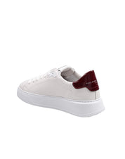 PHILIPPE TEMPLE LOW LEATHER SNEAKERS