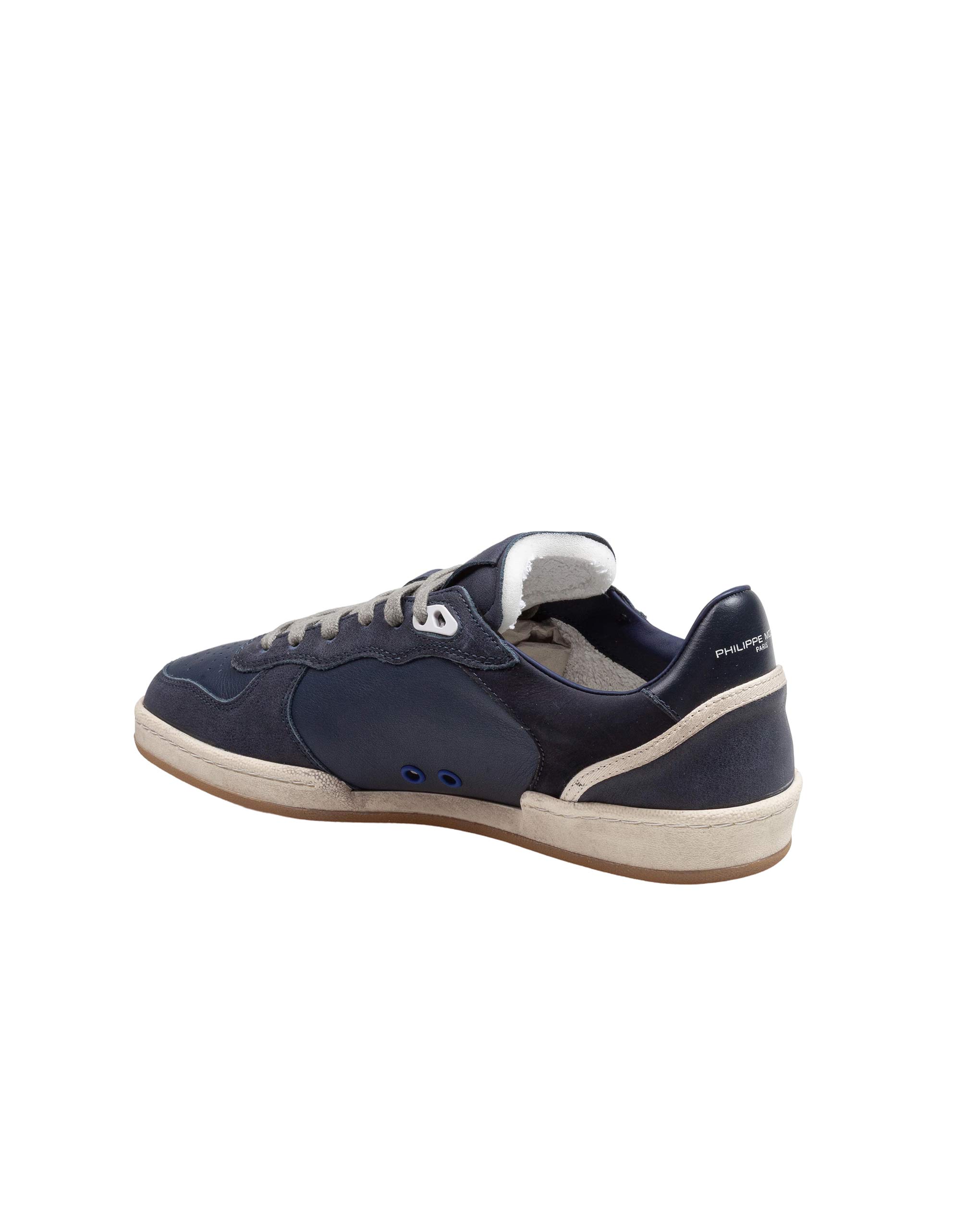 PHILIPPE MODEL PGAL LOW LEATHER SNEAKERS