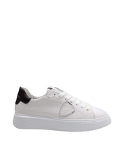 PHILIPPE MODEL SNEAKERS TEMPLE LOW IN PELLE