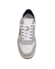 PHILIPPE MODEL PGAL LOW IN LEATHER AND SUEDE