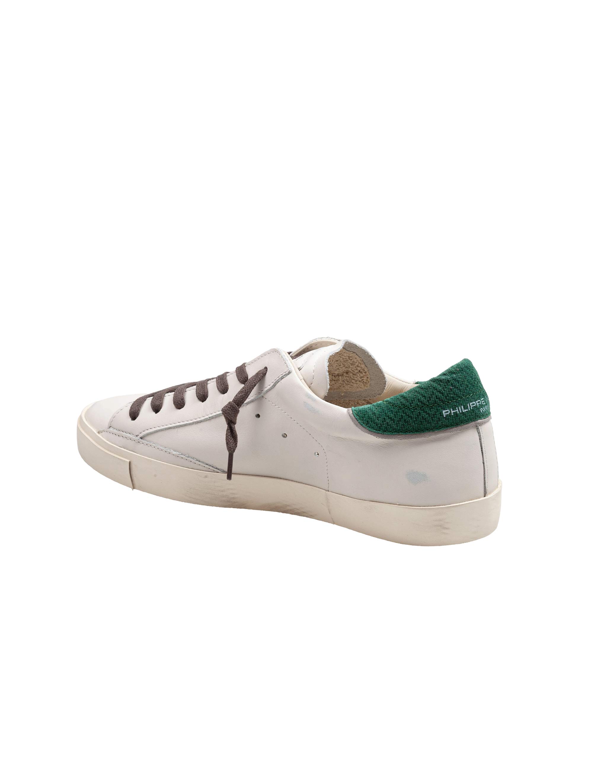 PHILIPPE MODEL PRSX LOW MAN IN PELLE