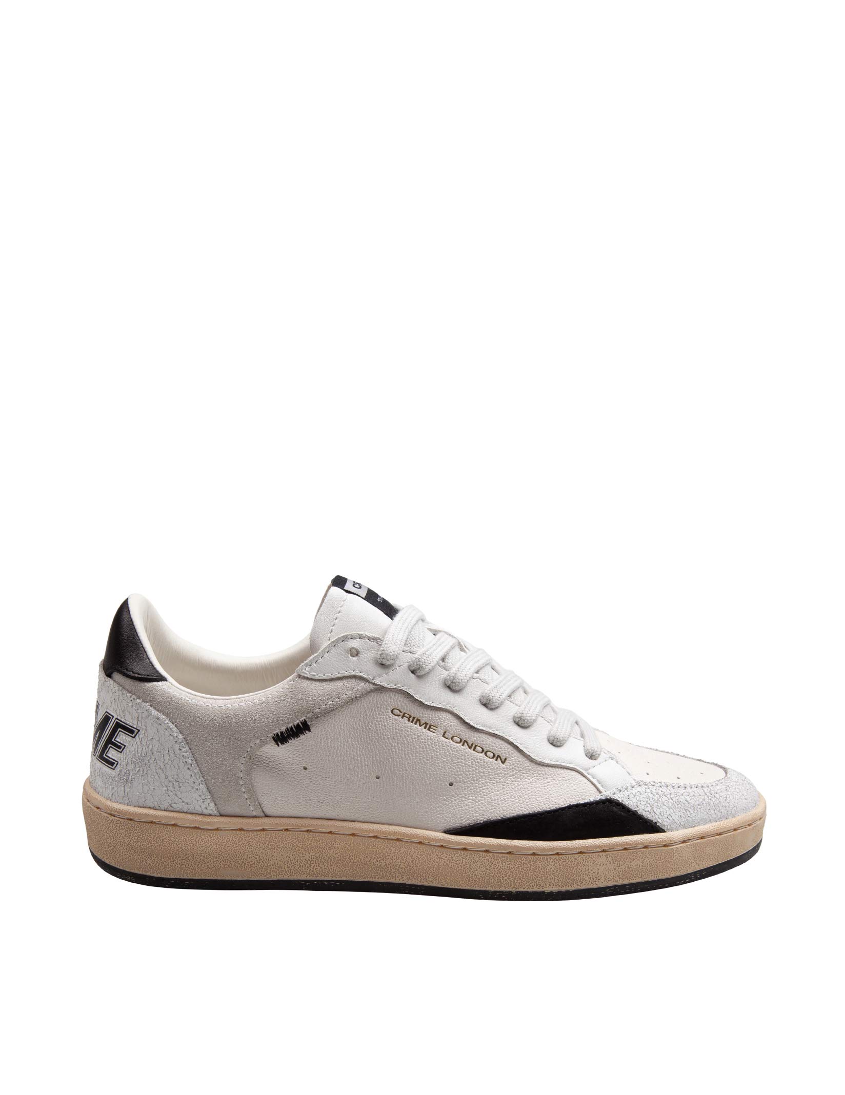 CRIME CHELSEA LEATHER SNEAKERS