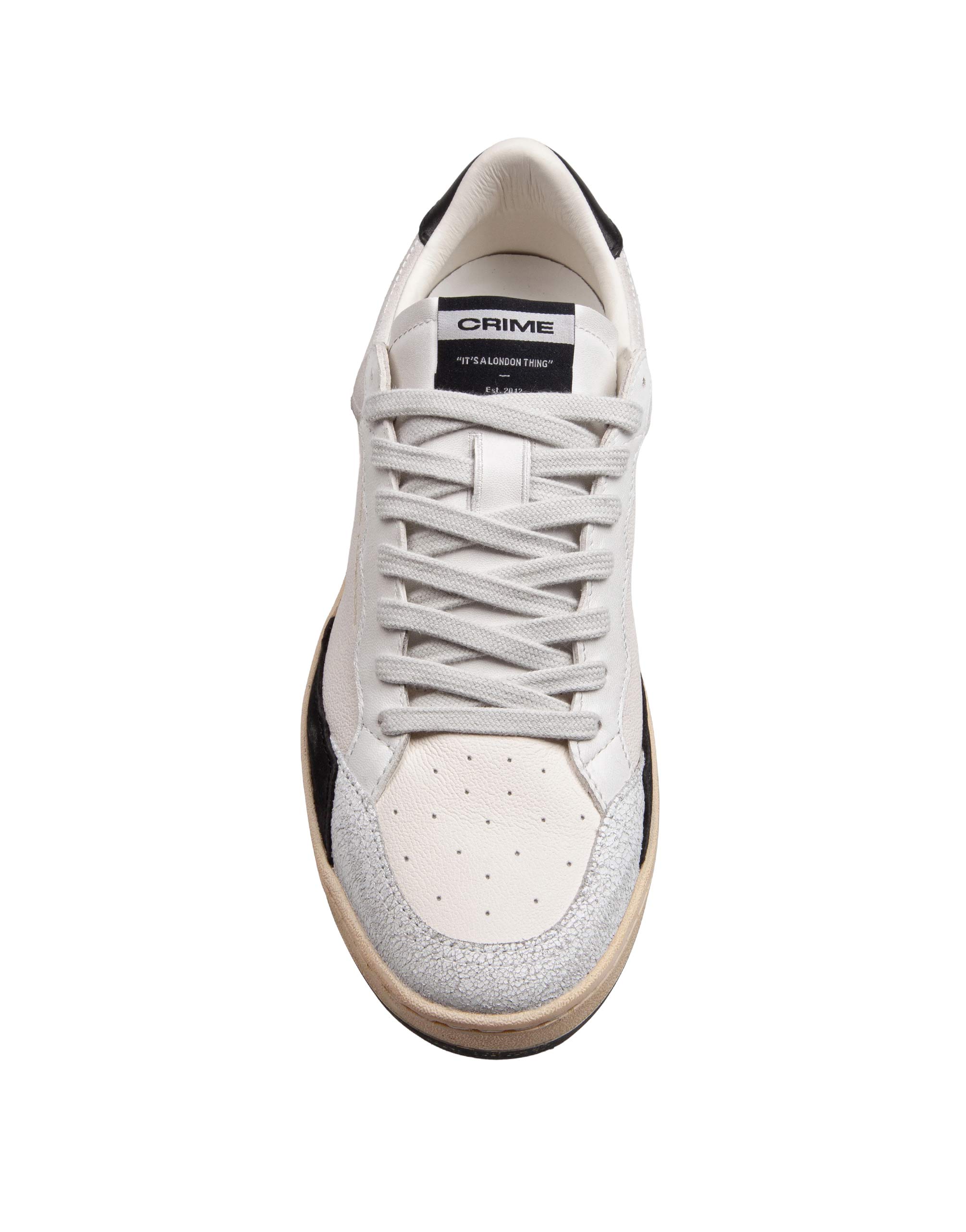 CRIME CHELSEA LEATHER SNEAKERS