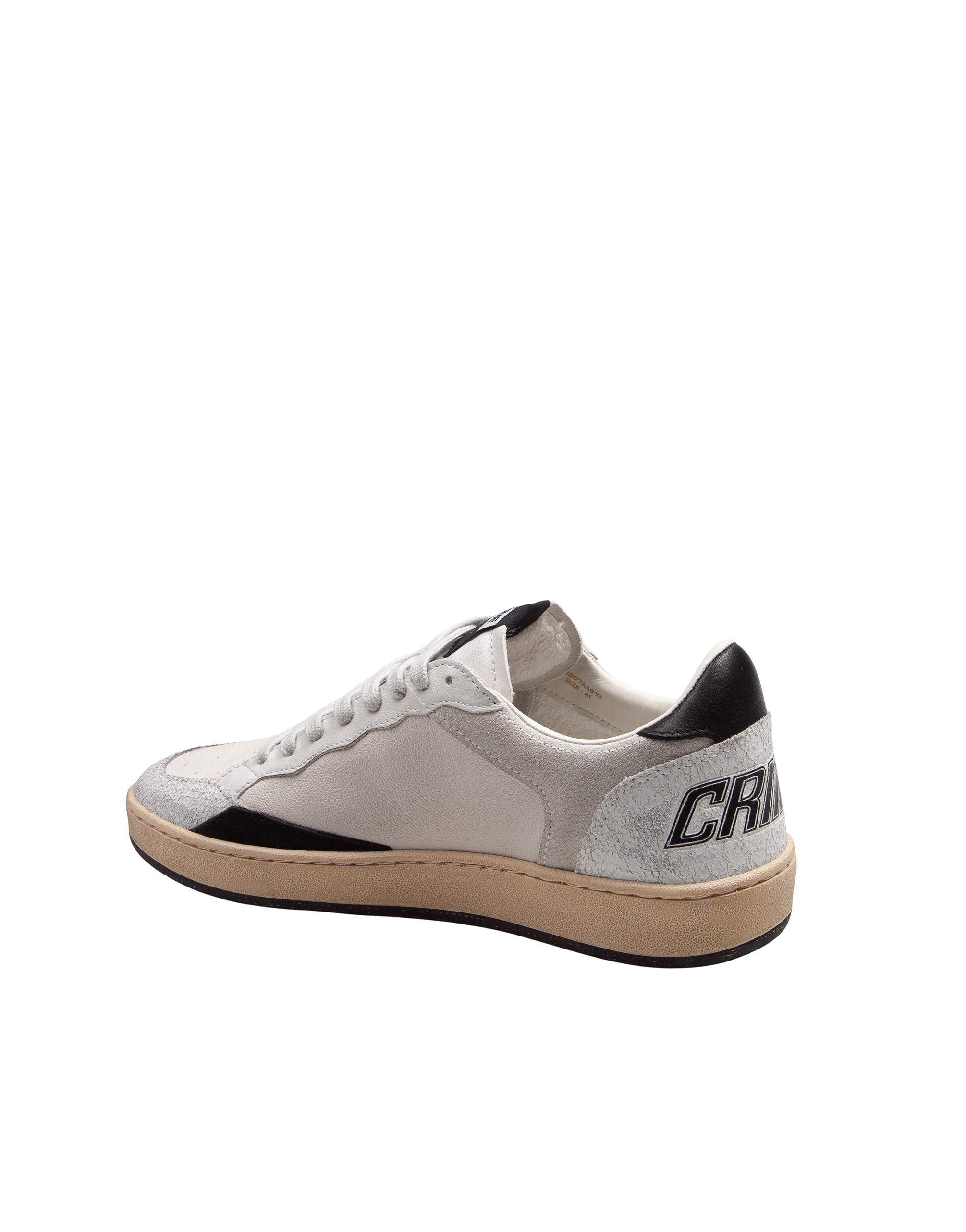CRIME CHELSEA LEATHER SNEAKERS