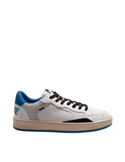 CRIME CHELSEA LEATHER AND SUEDE SNEAKERS