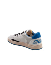 CRIME CHELSEA LEATHER AND SUEDE SNEAKERS