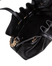 FERRAGAMO BORSA SOFT SH S IN PELLE COLORE NERO