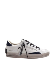 CRIME SK8 DELUXE LEATHER AND SUEDE SNEAKERS